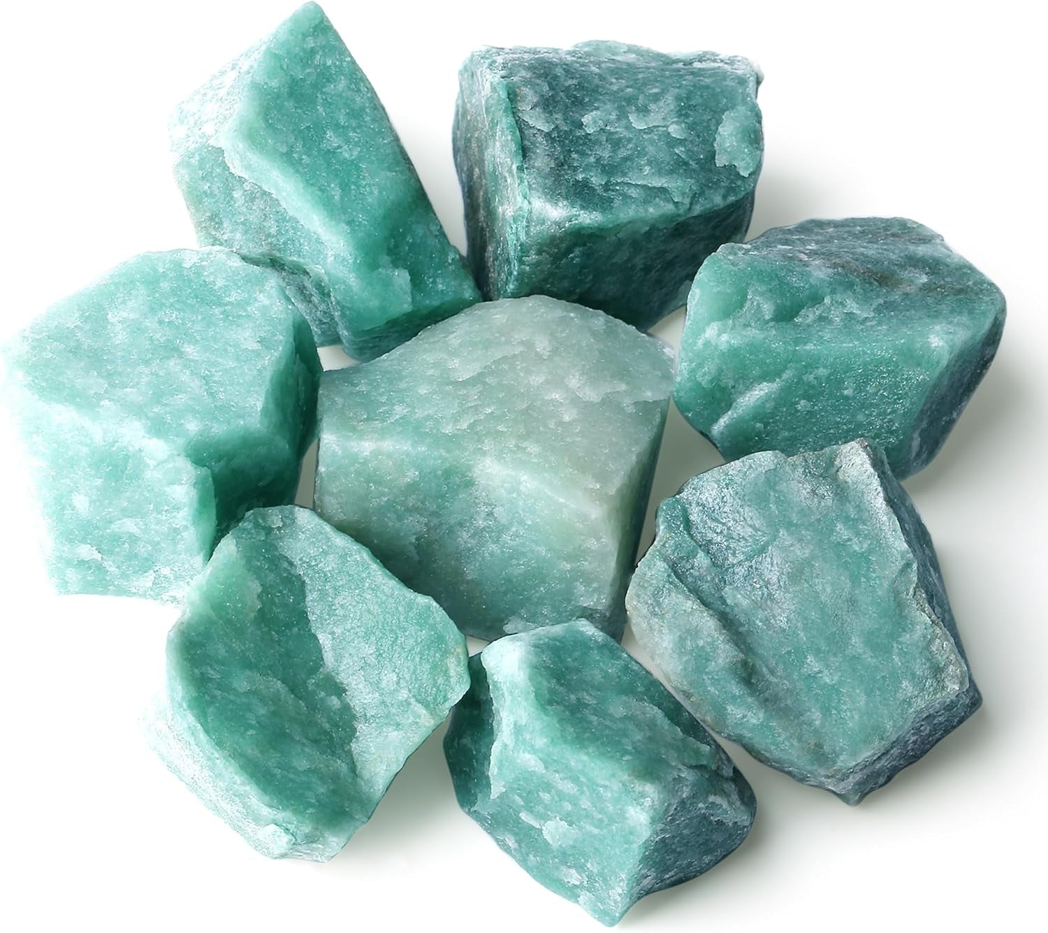 ZHIYUXI 2-Inch Natural Amethyst Crystal Rocks - Healing Stones for Tumbling, Wire Wrapping, and Home Décor (Set of 4)