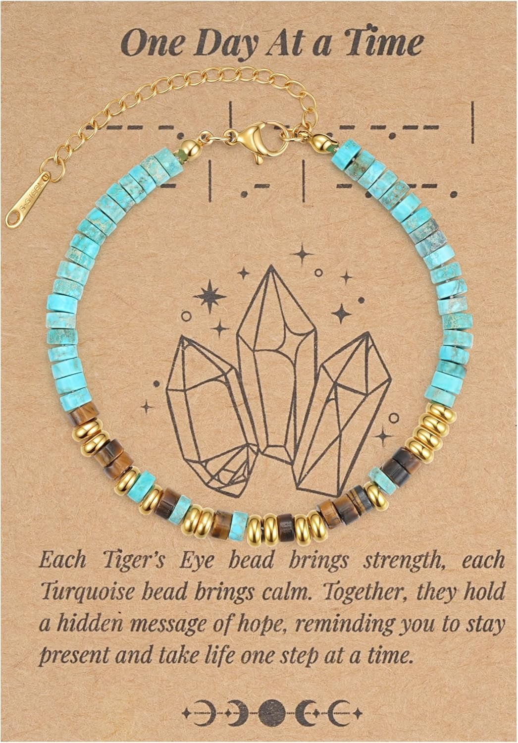 Qiancannaor Abundance and Prosperity Crystal and Healing Stones Set for Spiritual Practices, Meditation, and Feng Shui