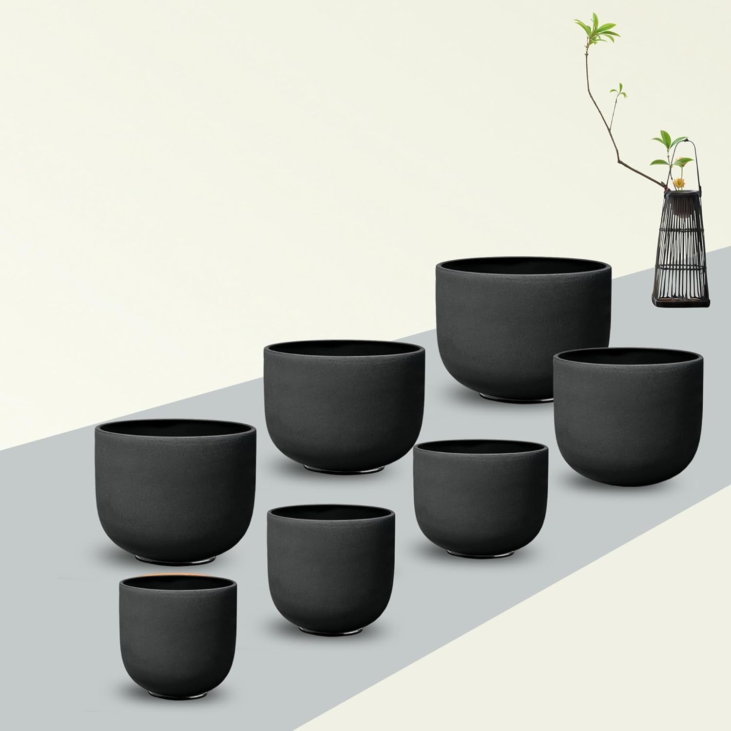 Ryan Dvan 7-12 Inch Frosted Quartz Crystal Singing Bowl Set for Sound Therapy with Mallets, Cases, and O-Ring for Yoga, Meditation, Energy Balancing, and Reiki Healing