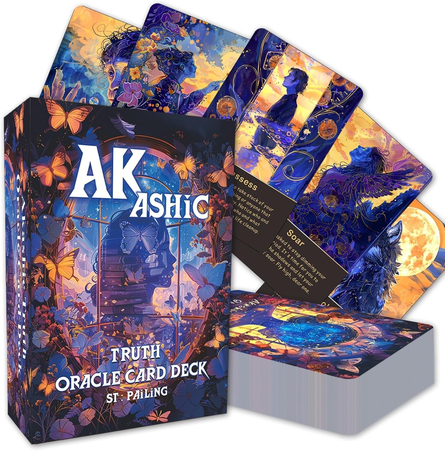 Akashic Oracle Cards, Cards and Tarot Cards for Beginners, Energy...