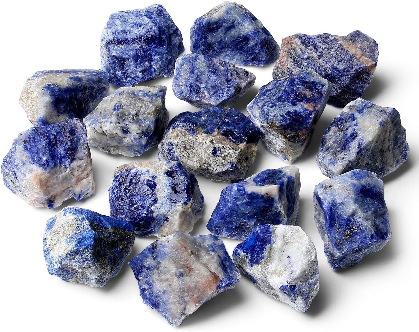 ZHIYUXI 2-Inch Natural Amethyst Crystal Rocks - Healing Stones for Tumbling, Wire Wrapping, and Home Décor (Set of 4)