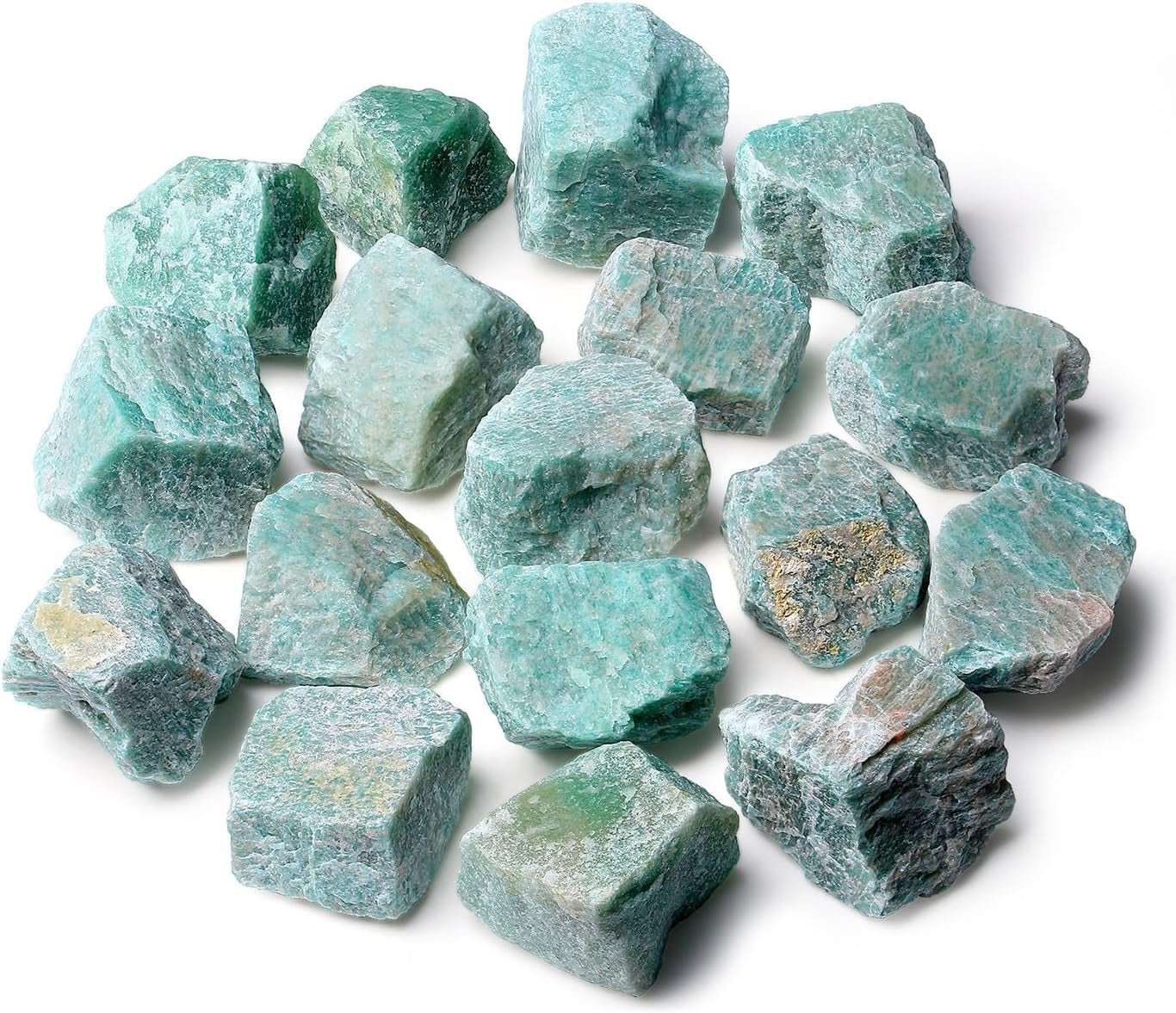 ZHIYUXI 2-Inch Natural Amethyst Crystal Rocks - Healing Stones for Tumbling, Wire Wrapping, and Home Décor (Set of 4)