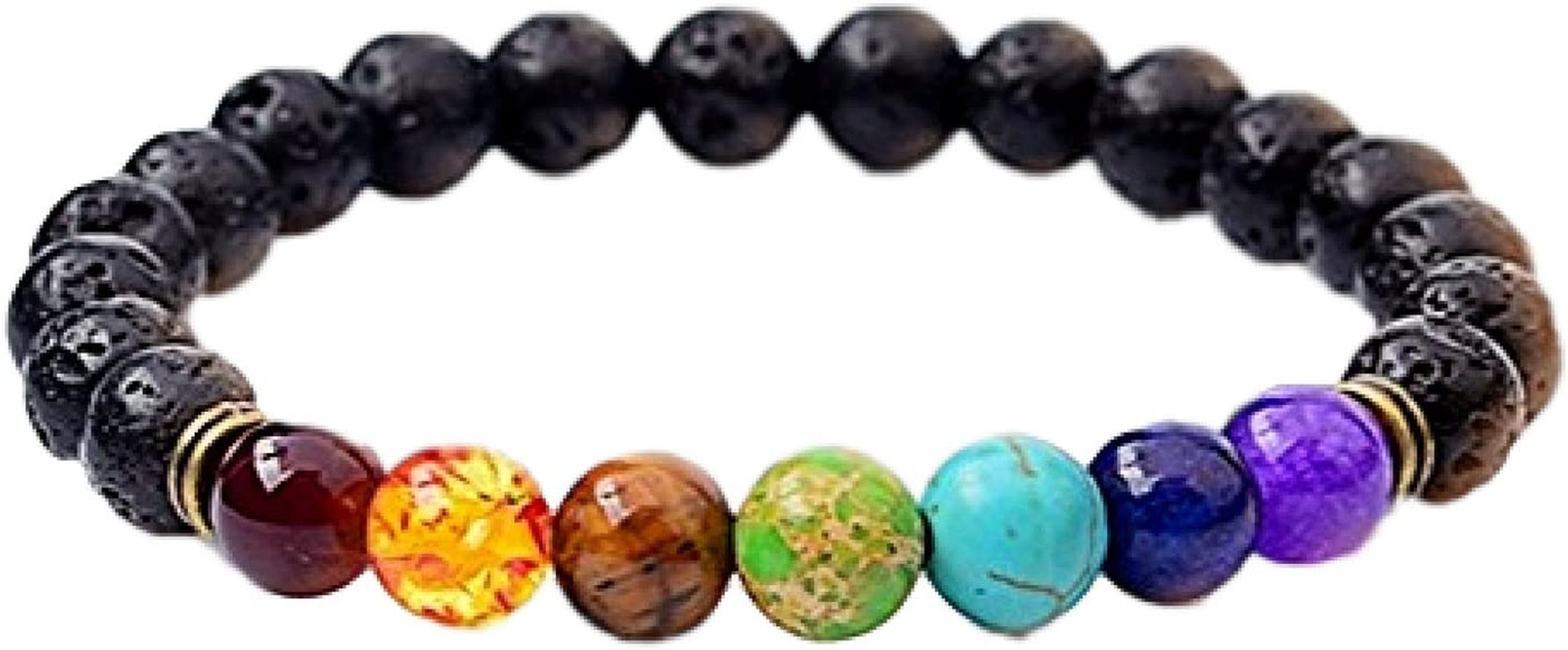 Sage Smudge Kit with Three White Sage Sticks, Chakra Stones Diffuser Bracelet, Incense Sticks, Cleansing Instructions, and Charitable Contribution